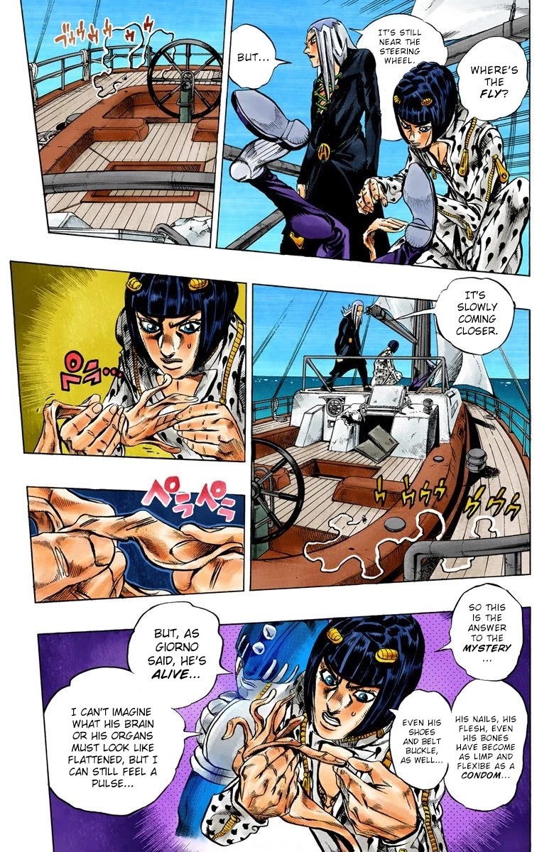 JoJo's Bizarre Adventure Part 5 - Vento Aureo (Official Colored) chapter 21 page 6