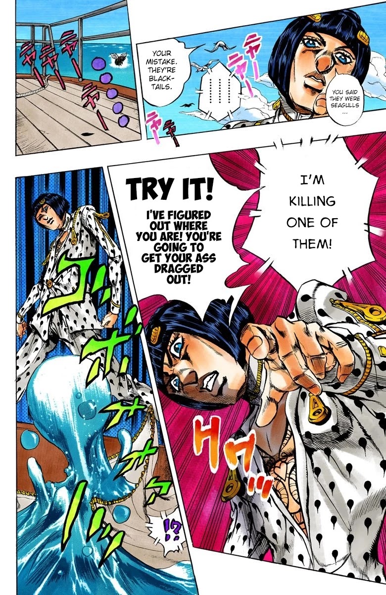 JoJo's Bizarre Adventure Part 5 - Vento Aureo (Official Colored) chapter 22 page 11