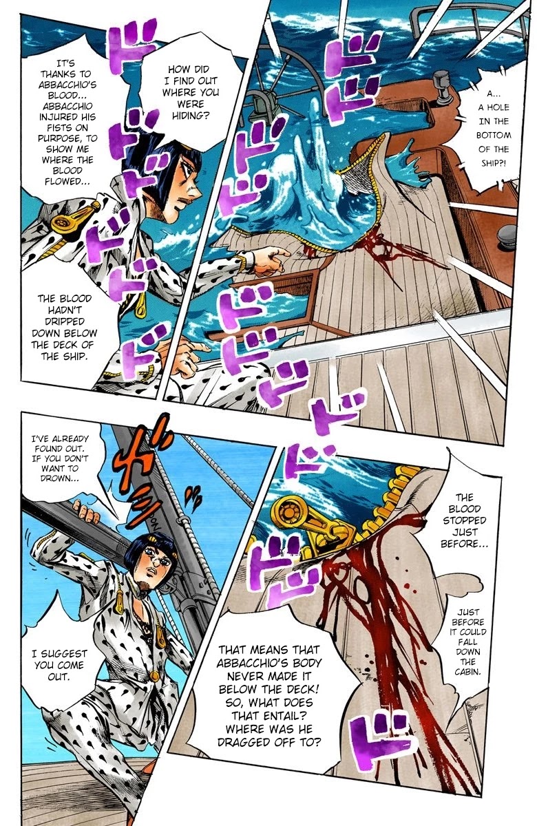 JoJo's Bizarre Adventure Part 5 - Vento Aureo (Official Colored) chapter 22 page 13