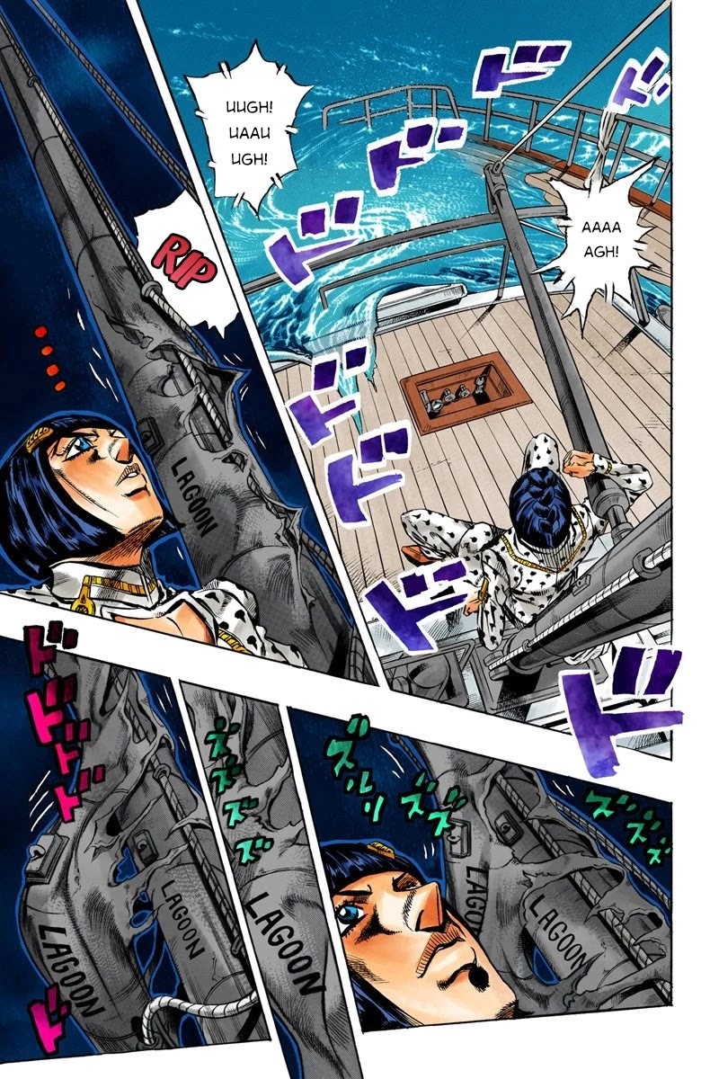 JoJo's Bizarre Adventure Part 5 - Vento Aureo (Official Colored) chapter 22 page 14