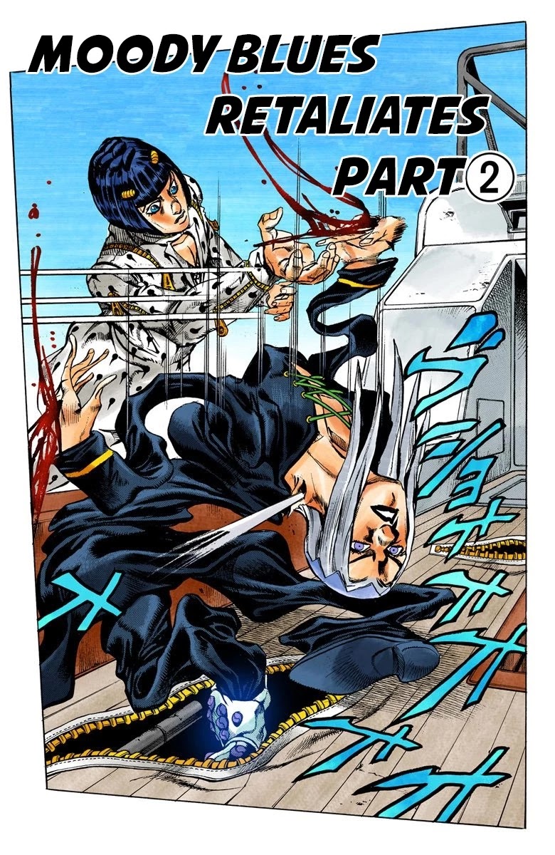 JoJo's Bizarre Adventure Part 5 - Vento Aureo (Official Colored) chapter 22 page 4