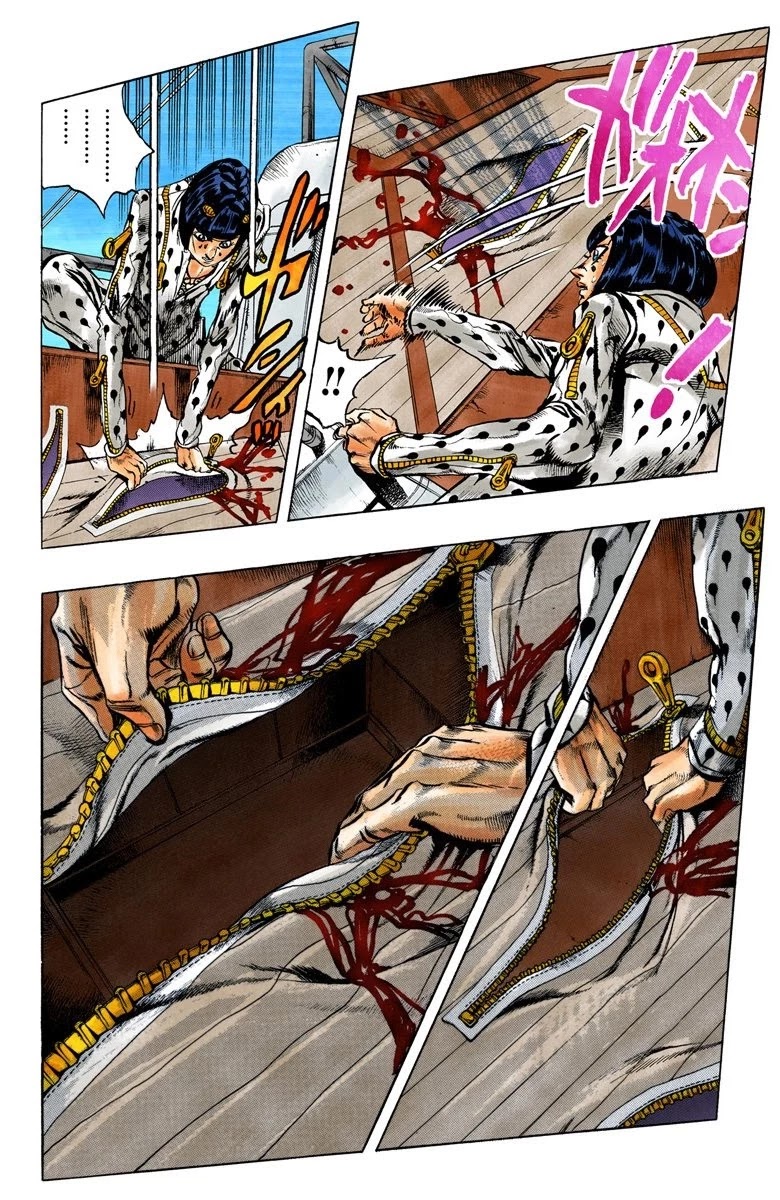 JoJo's Bizarre Adventure Part 5 - Vento Aureo (Official Colored) chapter 22 page 5