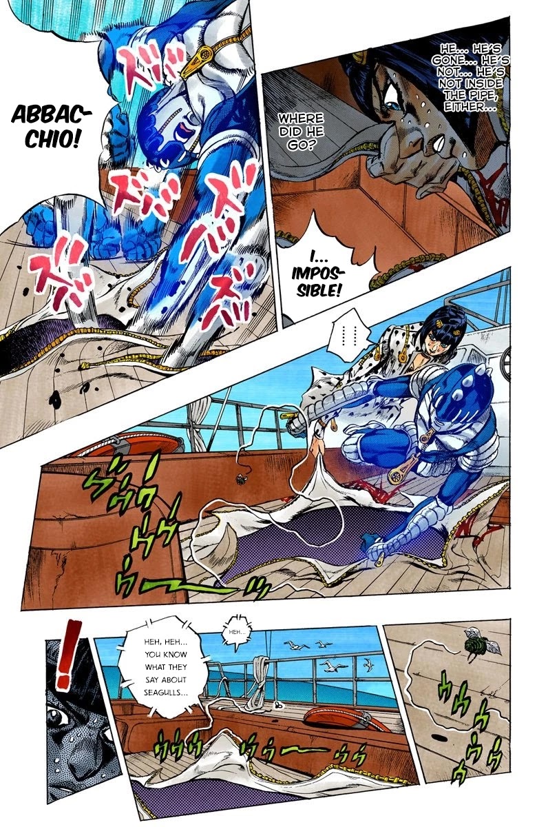 JoJo's Bizarre Adventure Part 5 - Vento Aureo (Official Colored) chapter 22 page 6