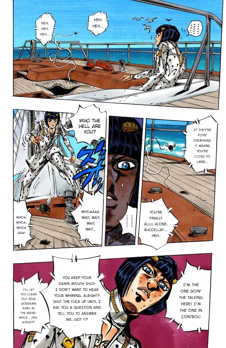 JoJo's Bizarre Adventure Part 5 - Vento Aureo (Official Colored) chapter 22 page 7