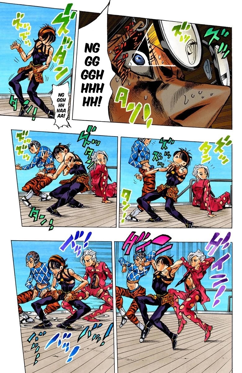 JoJo's Bizarre Adventure Part 5 - Vento Aureo (Official Colored) chapter 23 page 10