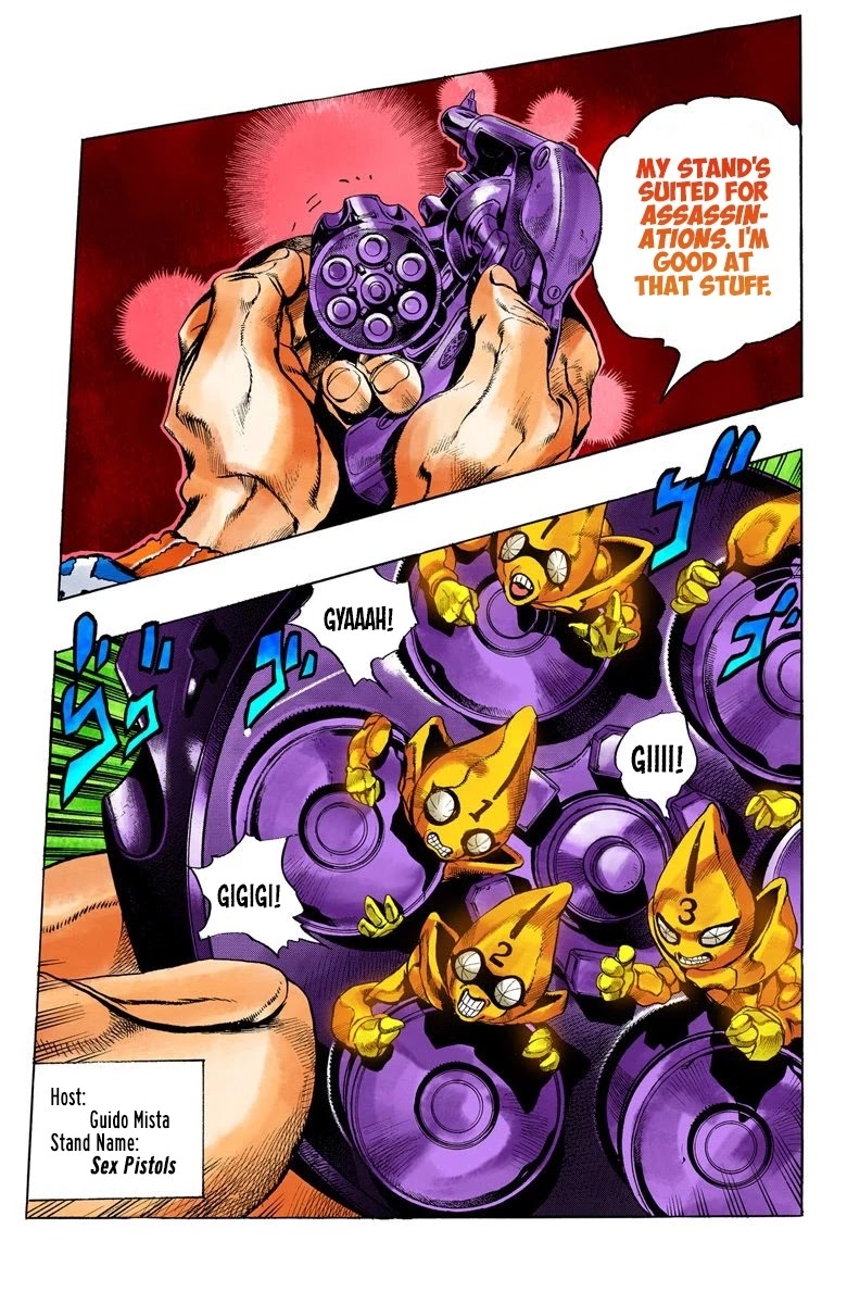 JoJo's Bizarre Adventure Part 5 - Vento Aureo (Official Colored) chapter 23 page 20