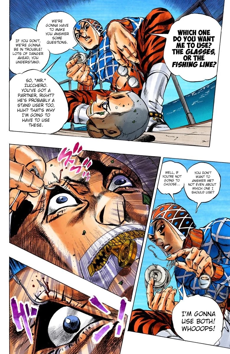 JoJo's Bizarre Adventure Part 5 - Vento Aureo (Official Colored) chapter 23 page 7