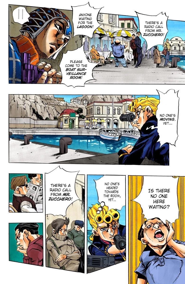 JoJo's Bizarre Adventure Part 5 - Vento Aureo (Official Colored) chapter 24 page 11