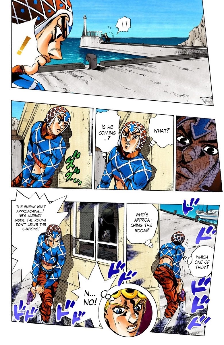 JoJo's Bizarre Adventure Part 5 - Vento Aureo (Official Colored) chapter 24 page 15