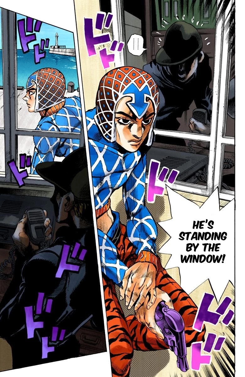 JoJo's Bizarre Adventure Part 5 - Vento Aureo (Official Colored) chapter 24 page 16