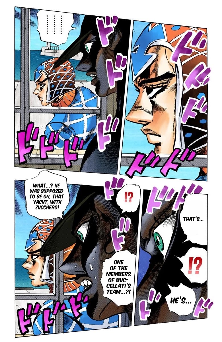 JoJo's Bizarre Adventure Part 5 - Vento Aureo (Official Colored) chapter 24 page 17