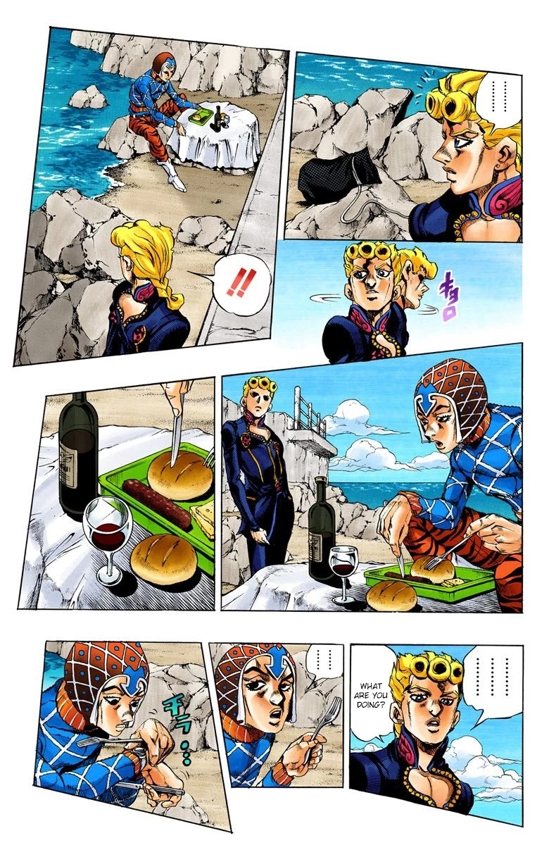 JoJo's Bizarre Adventure Part 5 - Vento Aureo (Official Colored) chapter 24 page 5