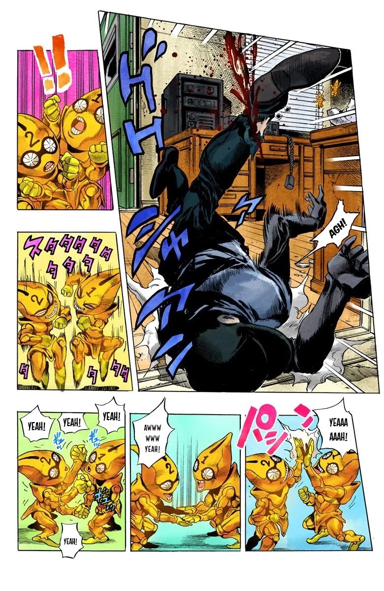 JoJo's Bizarre Adventure Part 5 - Vento Aureo (Official Colored) chapter 25 page 10