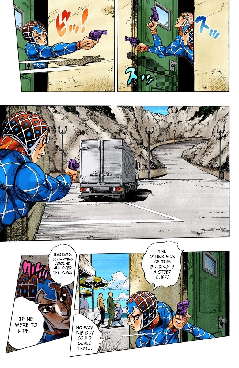 JoJo's Bizarre Adventure Part 5 - Vento Aureo (Official Colored) chapter 25 page 13