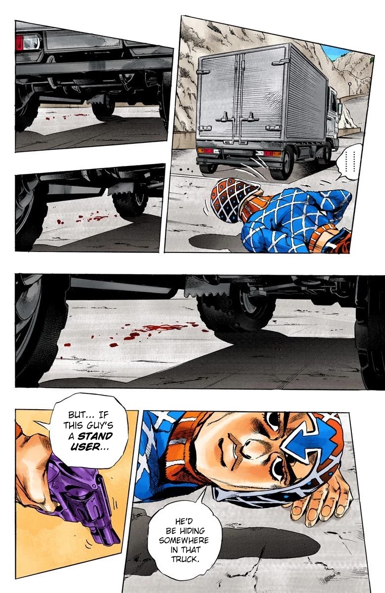 JoJo's Bizarre Adventure Part 5 - Vento Aureo (Official Colored) chapter 25 page 14