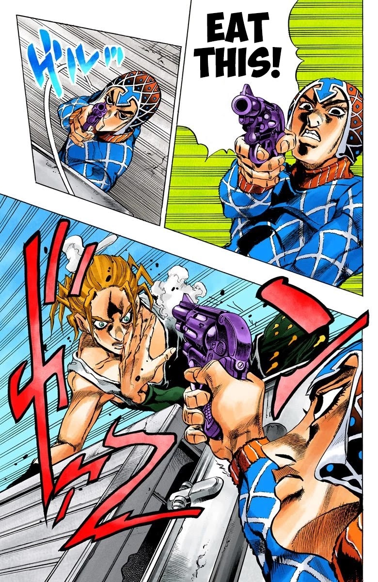 JoJo's Bizarre Adventure Part 5 - Vento Aureo (Official Colored) chapter 25 page 19