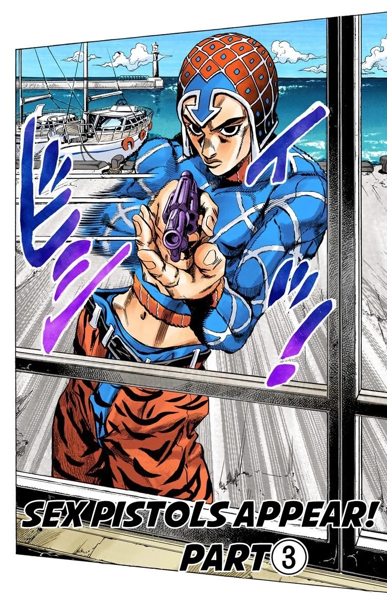 JoJo's Bizarre Adventure Part 5 - Vento Aureo (Official Colored) chapter 25 page 4