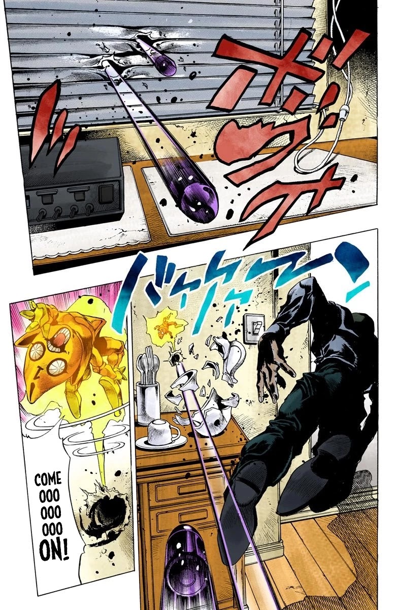 JoJo's Bizarre Adventure Part 5 - Vento Aureo (Official Colored) chapter 25 page 7