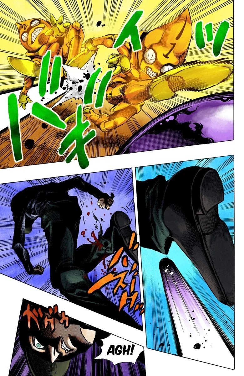 JoJo's Bizarre Adventure Part 5 - Vento Aureo (Official Colored) chapter 25 page 9