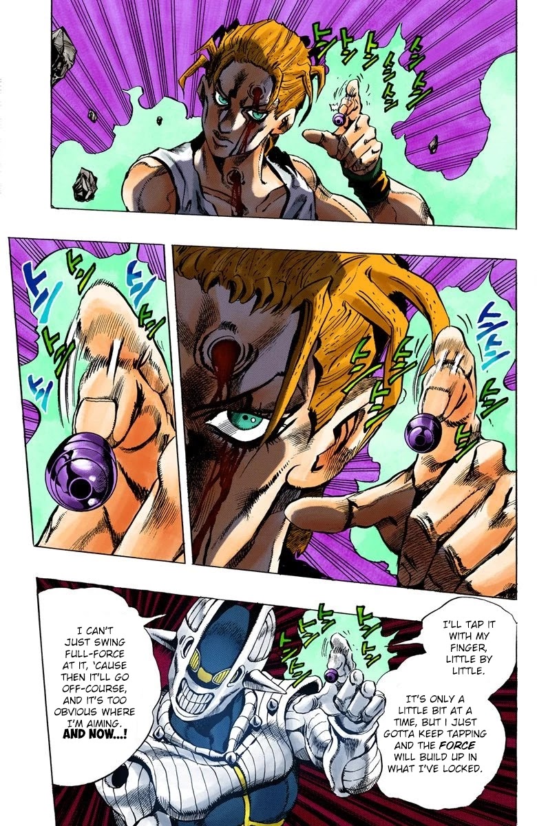 JoJo's Bizarre Adventure Part 5 - Vento Aureo (Official Colored) chapter 27 page 14