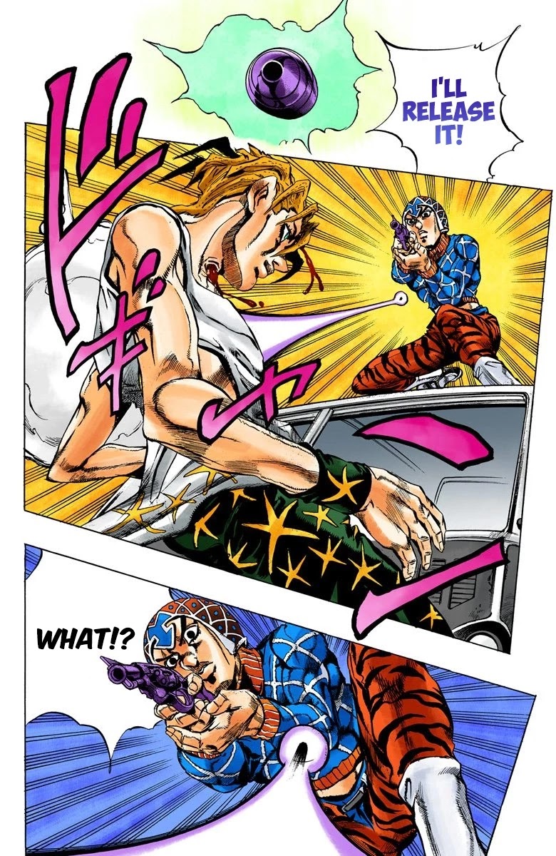 JoJo's Bizarre Adventure Part 5 - Vento Aureo (Official Colored) chapter 27 page 15