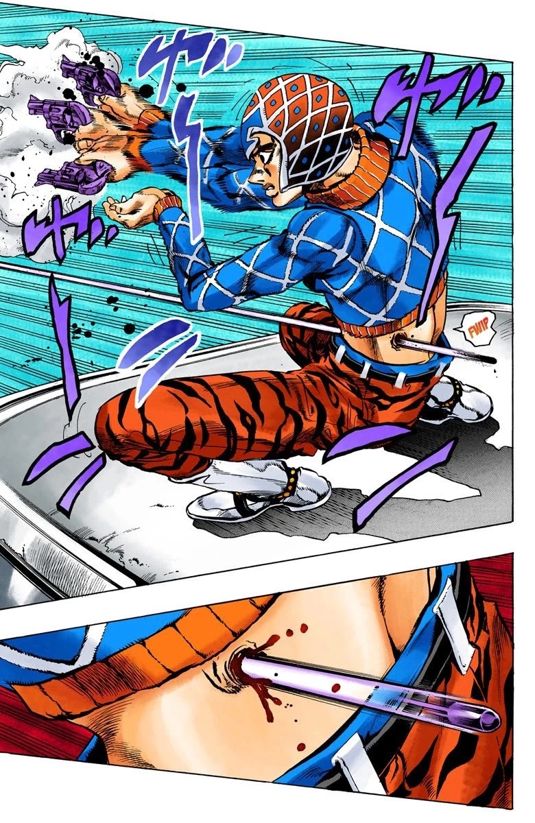 JoJo's Bizarre Adventure Part 5 - Vento Aureo (Official Colored) chapter 27 page 16