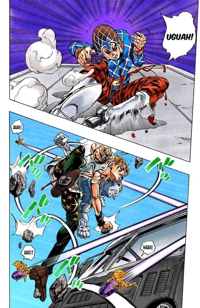 JoJo's Bizarre Adventure Part 5 - Vento Aureo (Official Colored) chapter 27 page 17