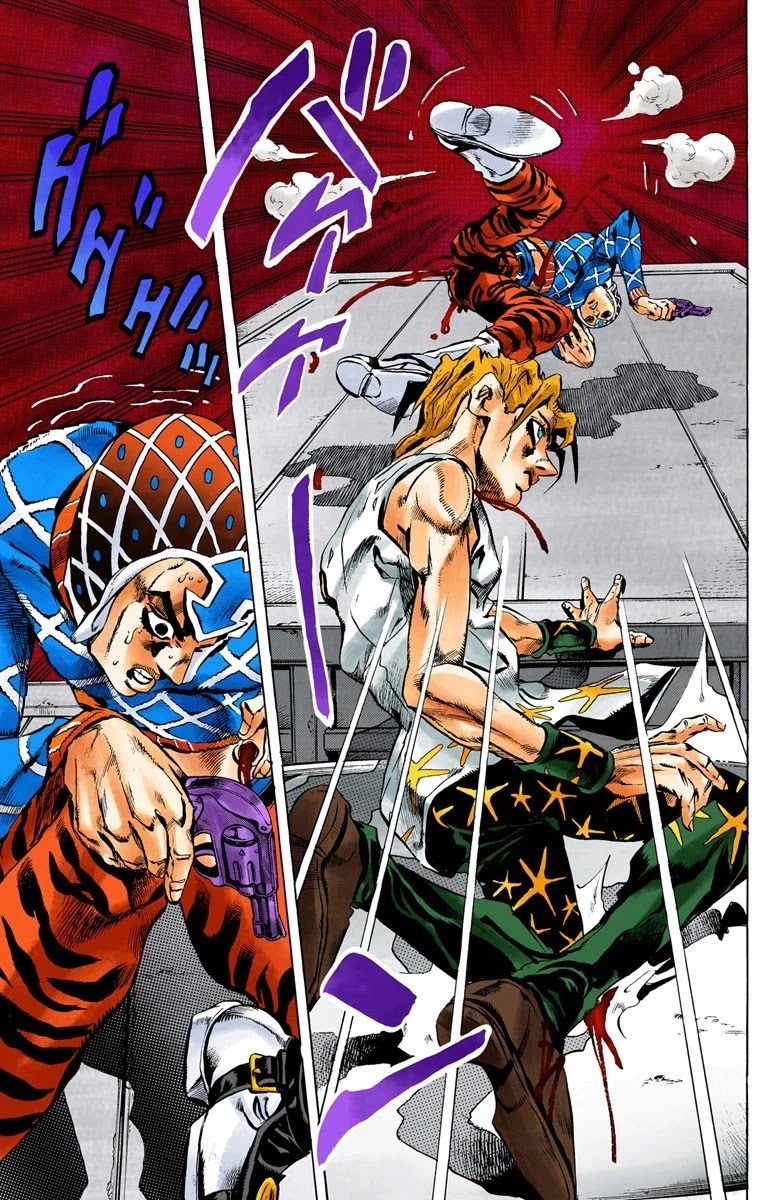 JoJo's Bizarre Adventure Part 5 - Vento Aureo (Official Colored) chapter 27 page 18