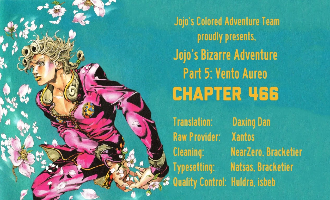 JoJo's Bizarre Adventure Part 5 - Vento Aureo (Official Colored) chapter 27 page 21