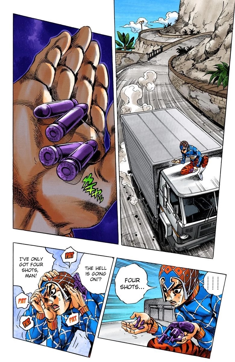 JoJo's Bizarre Adventure Part 5 - Vento Aureo (Official Colored) chapter 27 page 3