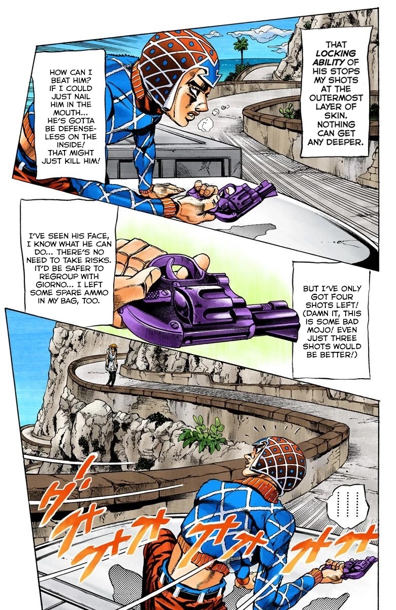 JoJo's Bizarre Adventure Part 5 - Vento Aureo (Official Colored) chapter 27 page 6