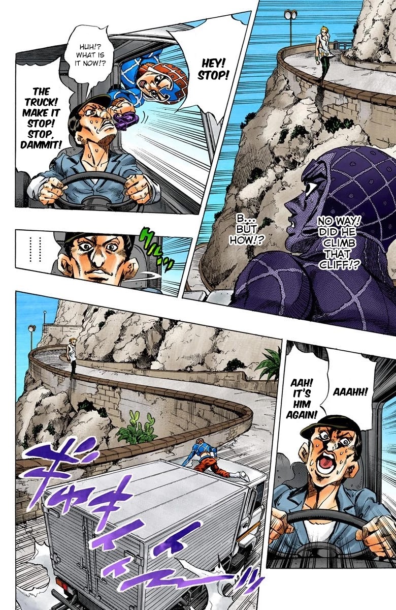 JoJo's Bizarre Adventure Part 5 - Vento Aureo (Official Colored) chapter 27 page 9