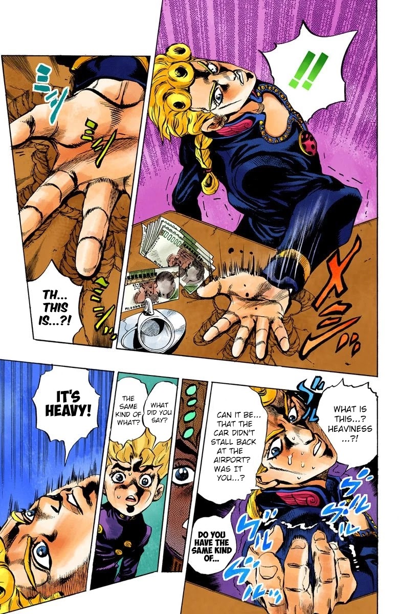 JoJo's Bizarre Adventure Part 5 - Vento Aureo (Official Colored) chapter 3 page 10