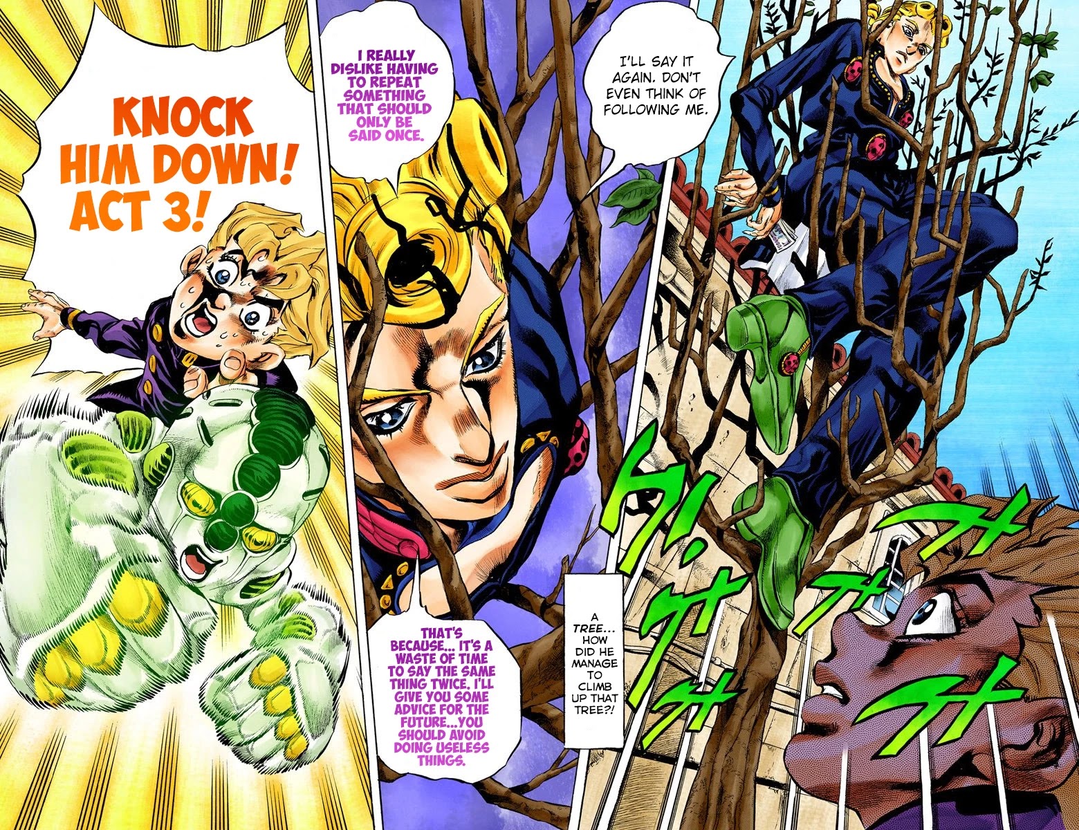 JoJo's Bizarre Adventure Part 5 - Vento Aureo (Official Colored) chapter 3 page 16