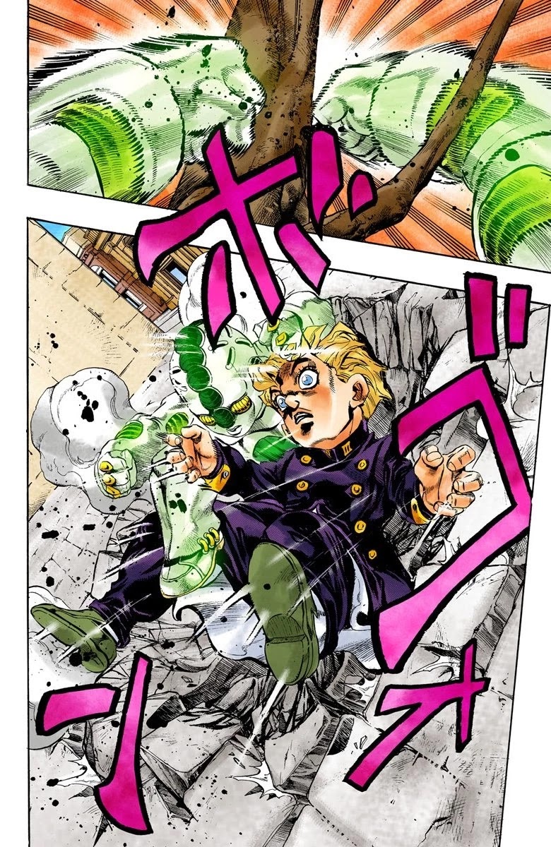 JoJo's Bizarre Adventure Part 5 - Vento Aureo (Official Colored) chapter 3 page 17