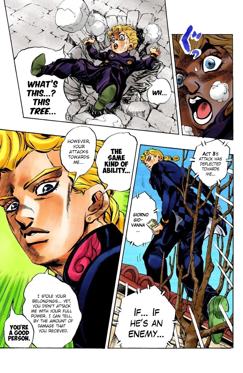 JoJo's Bizarre Adventure Part 5 - Vento Aureo (Official Colored) chapter 3 page 18