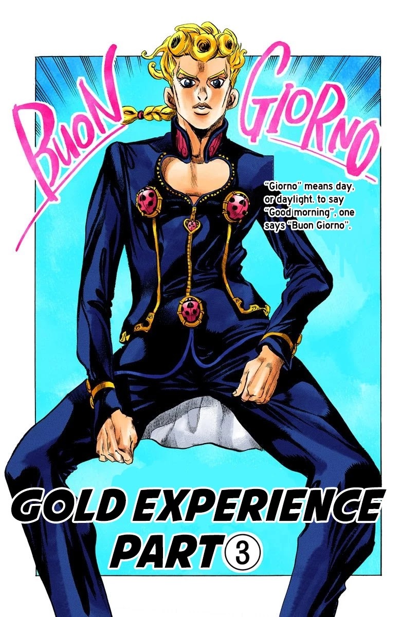 JoJo's Bizarre Adventure Part 5 - Vento Aureo (Official Colored) chapter 3 page 2