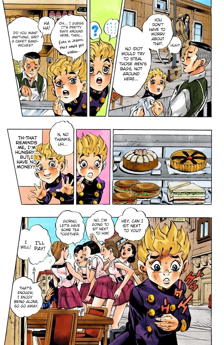 JoJo's Bizarre Adventure Part 5 - Vento Aureo (Official Colored) chapter 3 page 6