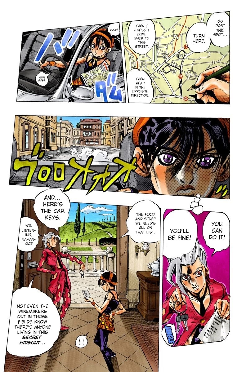 JoJo's Bizarre Adventure Part 5 - Vento Aureo (Official Colored) chapter 31 page 4