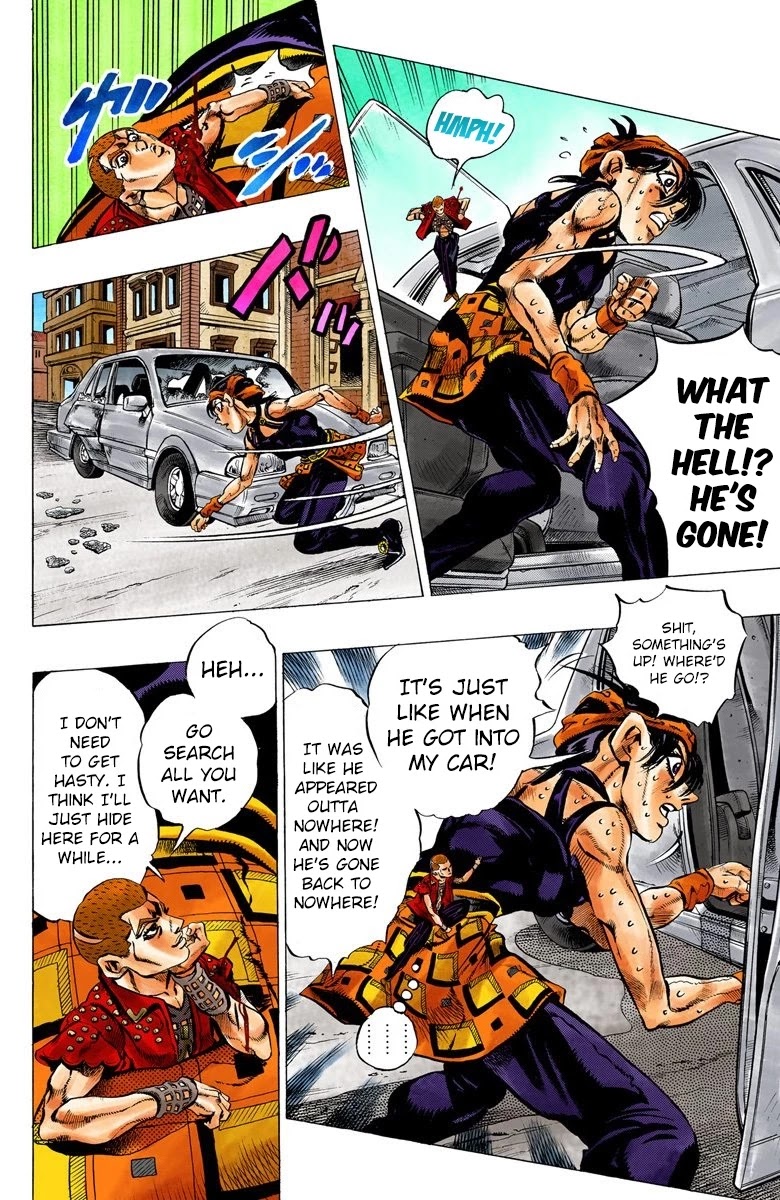 JoJo's Bizarre Adventure Part 5 - Vento Aureo (Official Colored) chapter 32 page 10