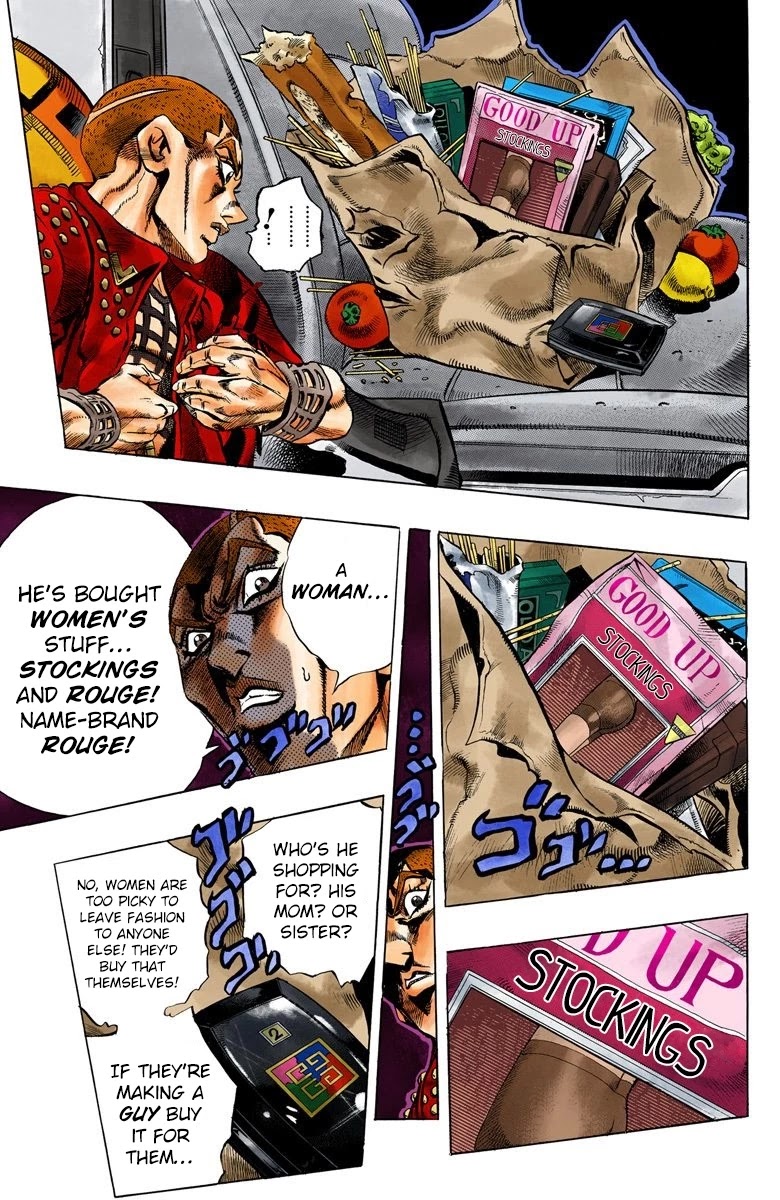 JoJo's Bizarre Adventure Part 5 - Vento Aureo (Official Colored) chapter 32 page 11