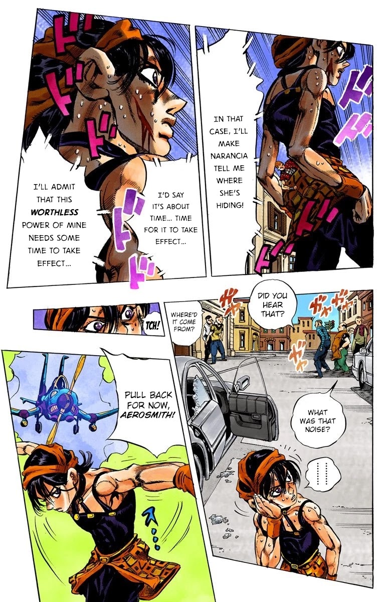 JoJo's Bizarre Adventure Part 5 - Vento Aureo (Official Colored) chapter 32 page 13