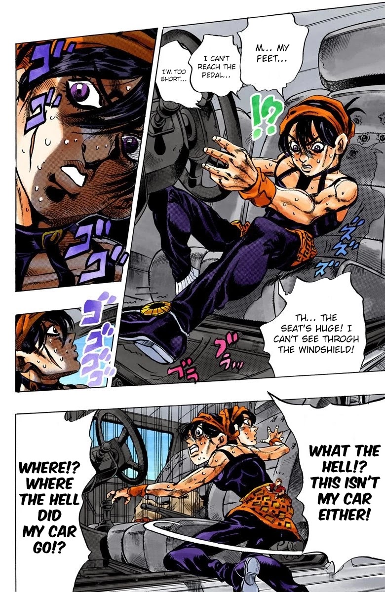 JoJo's Bizarre Adventure Part 5 - Vento Aureo (Official Colored) chapter 32 page 18