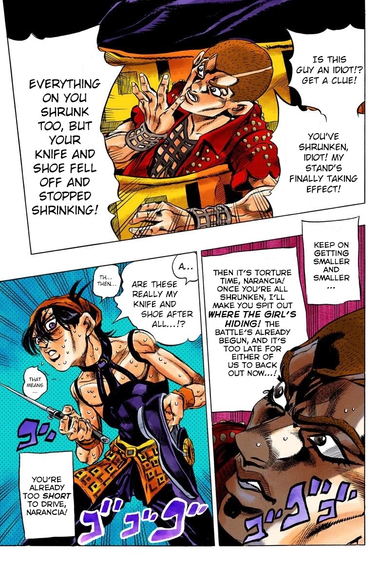 JoJo's Bizarre Adventure Part 5 - Vento Aureo (Official Colored) chapter 32 page 19