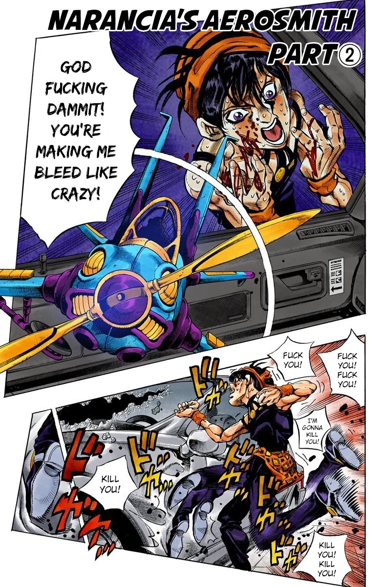 JoJo's Bizarre Adventure Part 5 - Vento Aureo (Official Colored) chapter 32 page 2