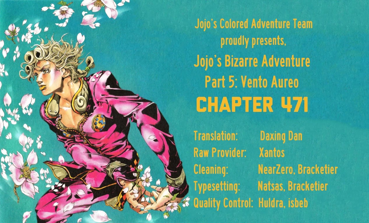 JoJo's Bizarre Adventure Part 5 - Vento Aureo (Official Colored) chapter 32 page 20