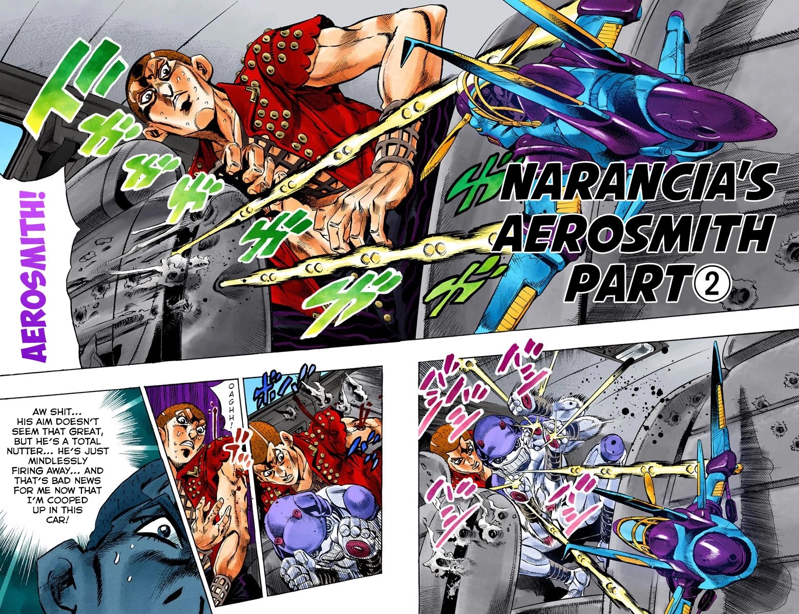 JoJo's Bizarre Adventure Part 5 - Vento Aureo (Official Colored) chapter 32 page 3