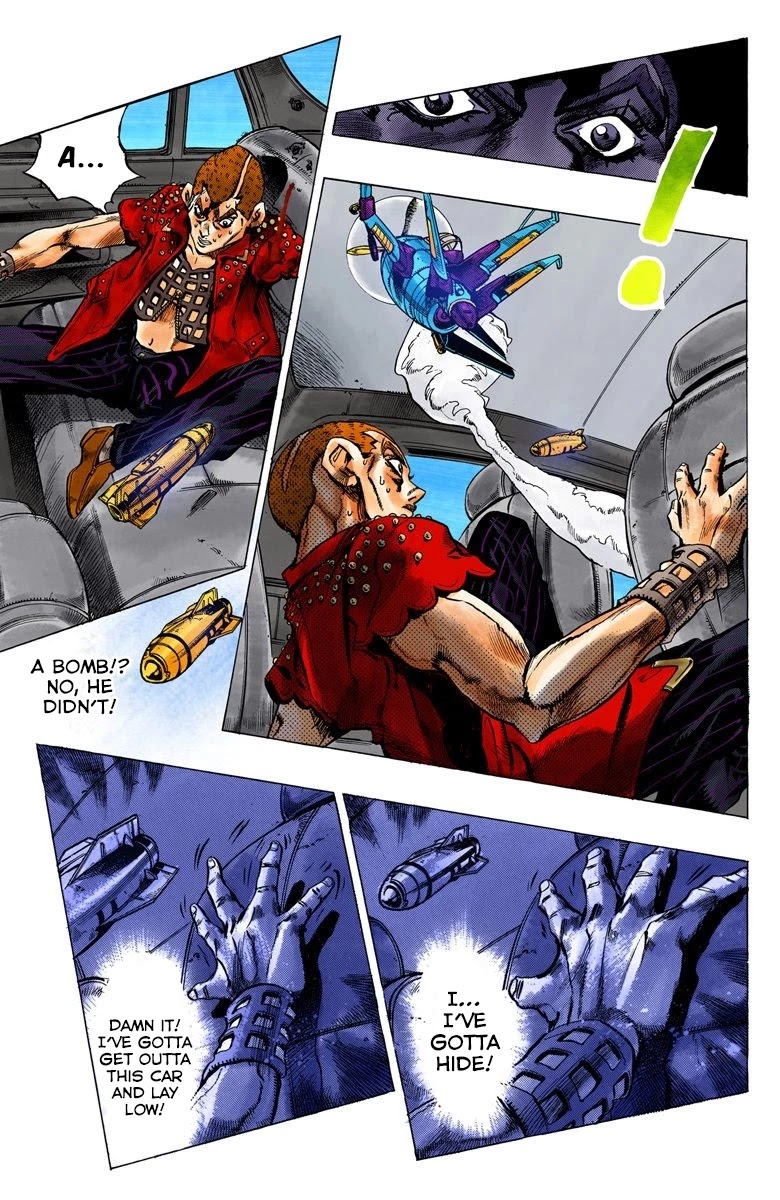 JoJo's Bizarre Adventure Part 5 - Vento Aureo (Official Colored) chapter 32 page 5