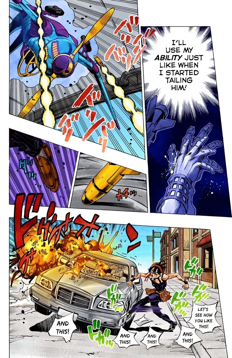 JoJo's Bizarre Adventure Part 5 - Vento Aureo (Official Colored) chapter 32 page 6