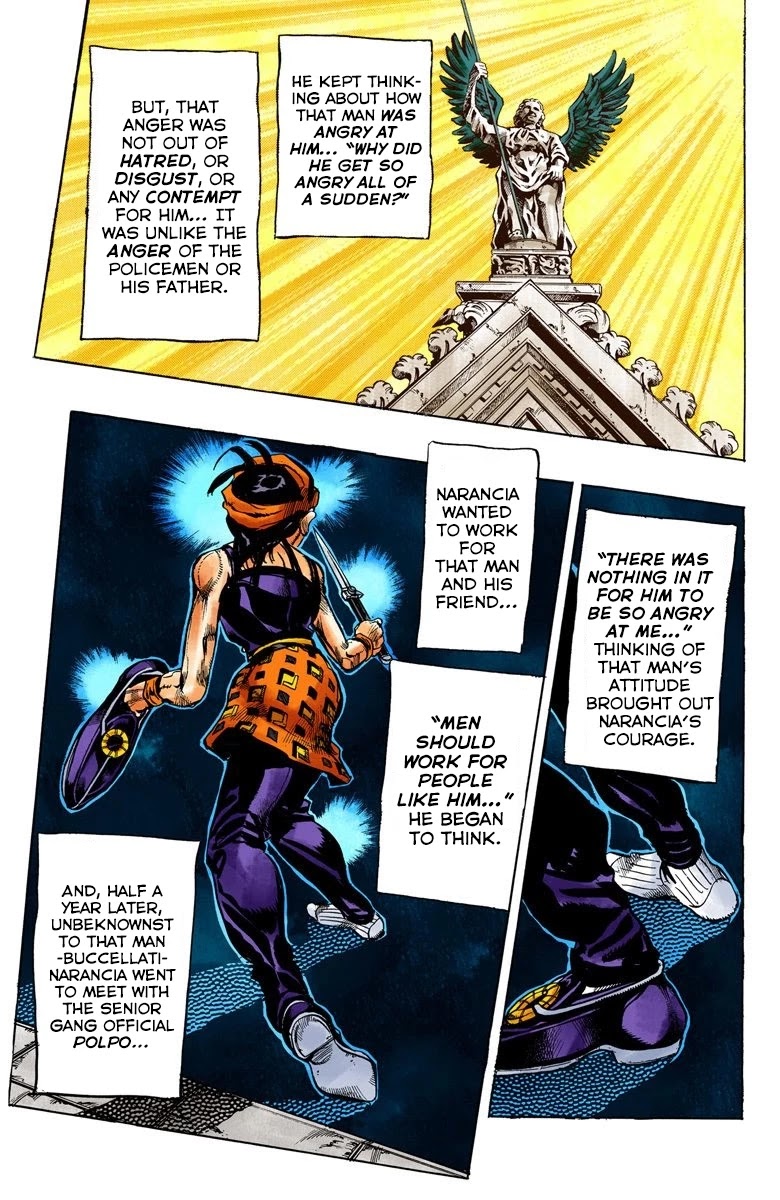 JoJo's Bizarre Adventure Part 5 - Vento Aureo (Official Colored) chapter 33 page 10